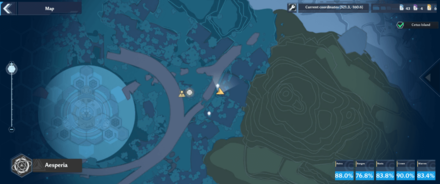 World Map Location 1