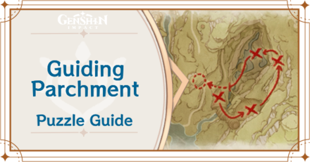 Genshin Impact - Guiding Parchment Puzzle Guide