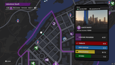 Ramp Location Lakeshore South