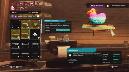 Saints Row - Equip the Piñata Launcher