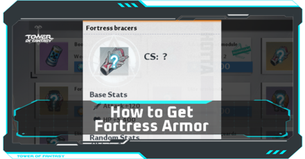 Tower of Fantasy - How to Get Gold Armor | Fortress Armor Guide
