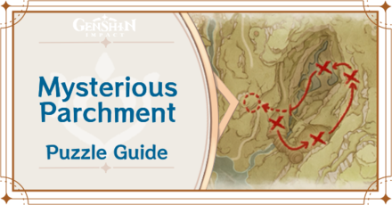 Genshin Impact - Mysterious Parchment Puzzle Guide