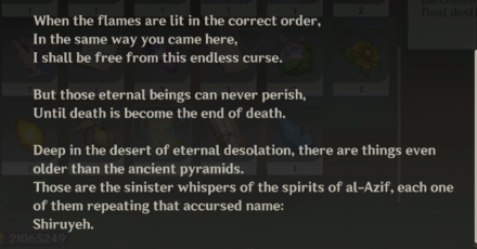 Genshin - Desert Area Hints