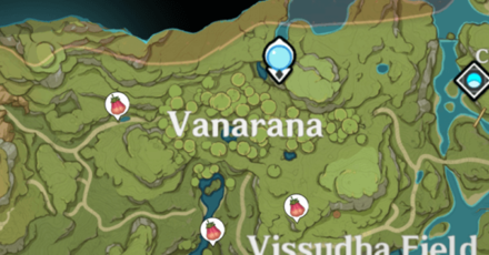 Genshin Impact Cooking Ingredient Zaytun Peach Sumeru Location Vanarana