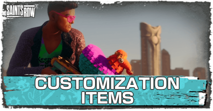 Saints Row - Customization Items