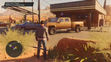 retrieve the pickup truck