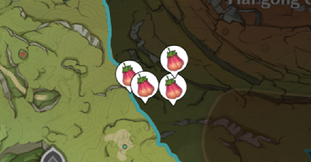 Genshin Impact Cooking Ingredient Zaytun Peach Sumeru Location Ardravi Village 2