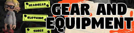 Splatoon 3 All Gear and Equipment