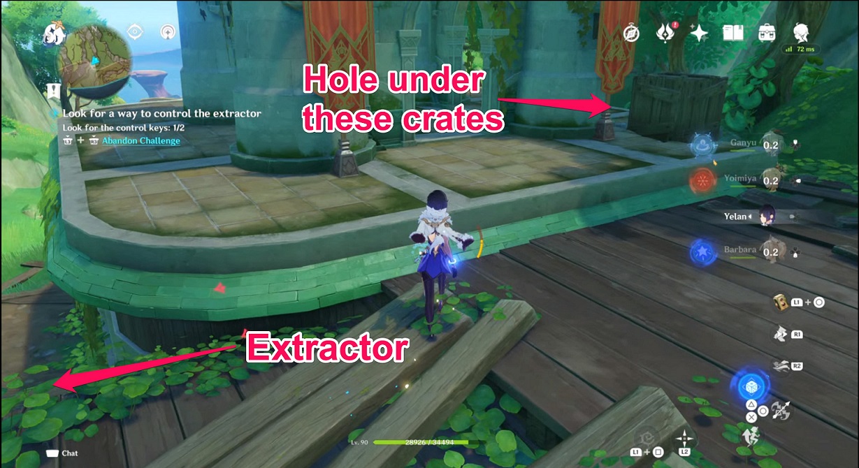 Genshin - Strange Device 5 second key