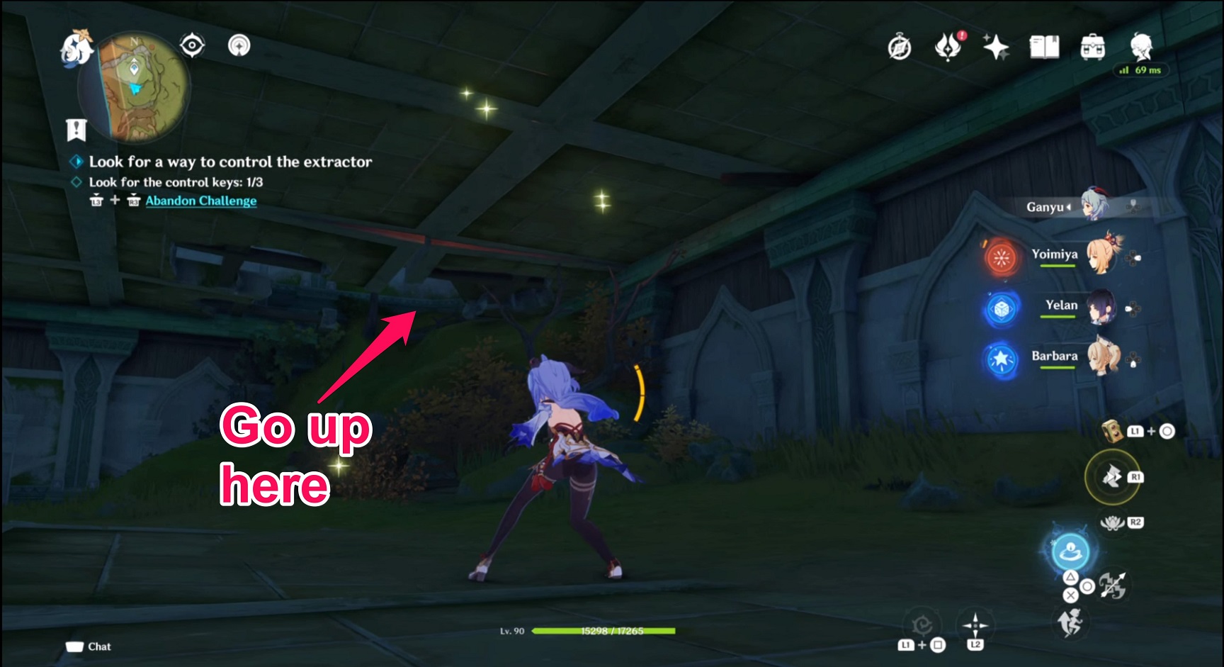 Genshin - Strange Device 7 second key