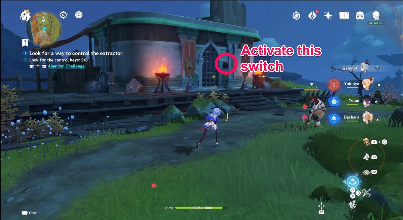 Genshin - Strange Device 7 third key