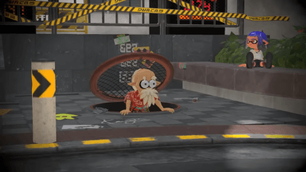 Splatoon 3 Manhole Cover Start Story Mode