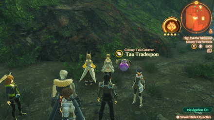 Colony Tau Caravan World View