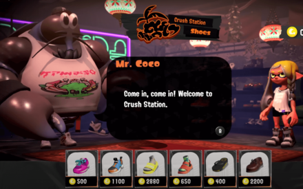 Purchase Shoes at Crush Station