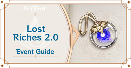 Genshin Impact - Lost Riches 2.0 Rerun Event Guide