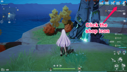 Tower of Fantasy - How to convert Dark Crystals to Red Nucleus step 1