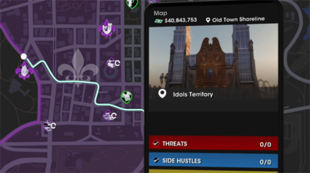 Saints Row - Set a GPS Destination in the Map