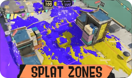 Splatoon 3 Splat Zones