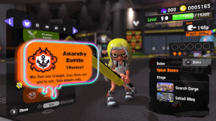 Splatoon 3 Anarchy Battles