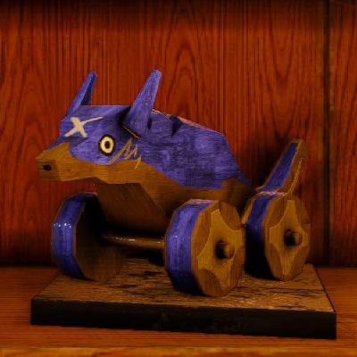 MH Rise - Wheeled Canyne Toy