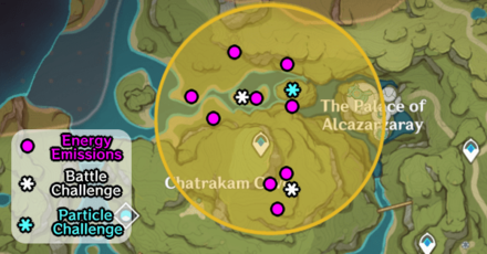 Genshin - Treasure Area 1 Chatrakam Cave Locations