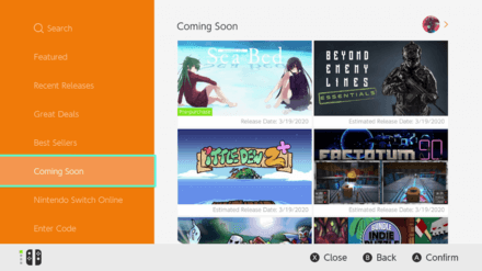 Search for Splatoon 3 from the search bar