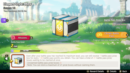 Pokemon UNITE - Battle Pass Prize Box