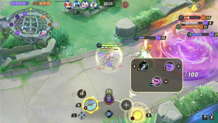 Pokemon UNITE - Mew Swapping Out a cooldown move