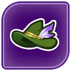 Sticker (Hat - Elegant Style) Icon