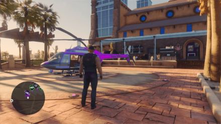Saints Row - Beside the Garage at the Church