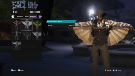 Saints Row - Purchase from Clothing Stores