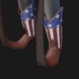 Botas Picudas, Stars and Stripes