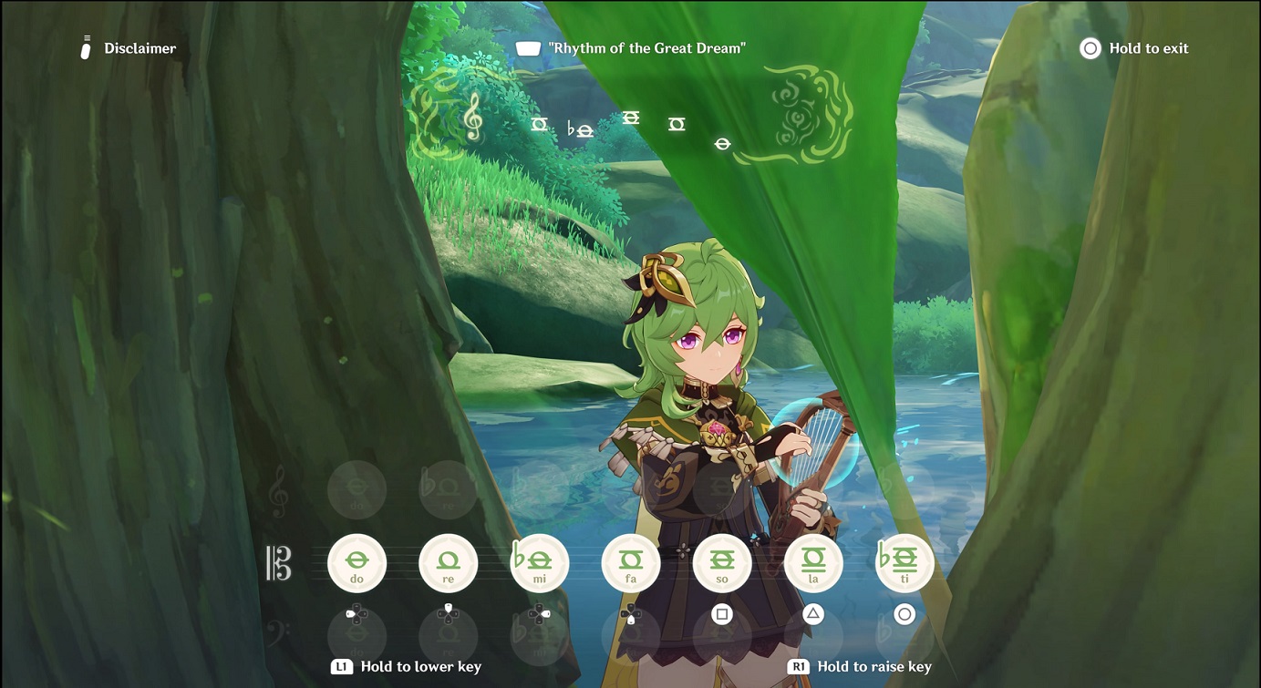 Genshin - play the Rhythm of the Great Dream