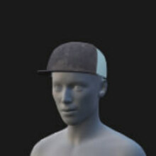 Baseball Cap, Branded, Flat