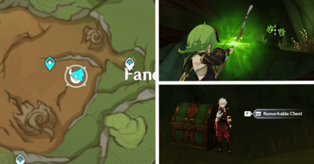 Genshin Impact Remarkable Chest Location  Old Vanarana #39