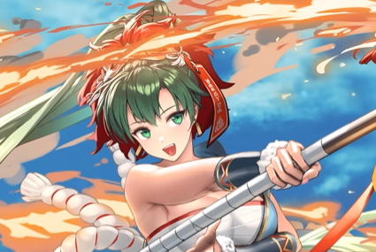 FEH Flame Tribe Lyn Banner