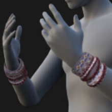 Bracelets, Silicone, Assorted