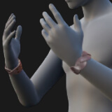 Wristband, Leather, Braided