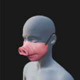 Mask, Pig