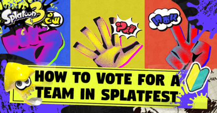 Splatoon 3 - How to Vote for a Team in Splatfest