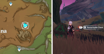 Genshin Impact Remarkable Chest Location  Old Vanarana 40