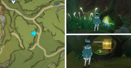 Genshin Impact Remarkable Chest Location Near Old Vanarana #36