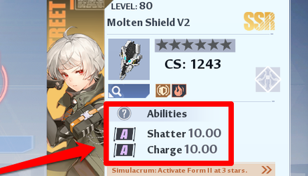 Tower of Fantasy - Huma Molten Shield V2