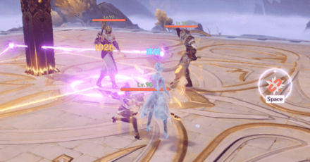 Genshin - Spire of Solitary Enlightenment Freezing