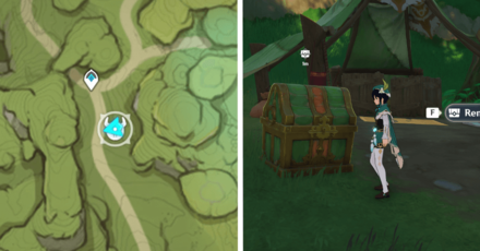 Genshin Impact Remarkable Chest Location Lokapala Jungle (South) #5