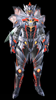 Crimson Valstrax - Eclipse Armor Set (Male)
