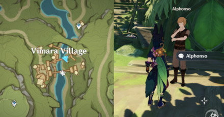Genshin - Bad Guys Hiding in Virana Village - Alphonso