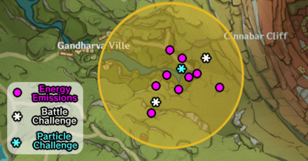 Genshin - Treasure Area 5 Avidya Forest Locations