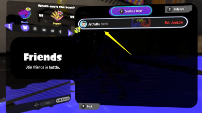 Splatoon 3 - Friends List