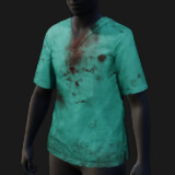 Scrubs Top, Soiled